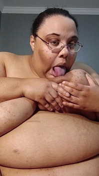 Licking My Nipples and Playing with My Fat Juicy Pussy!