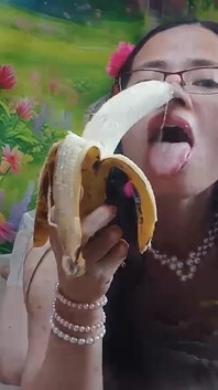 Vídeo Especial De Chupar Banana Te Excita