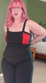 BBW Whore Strips Down and Jiggles Her Fat Body