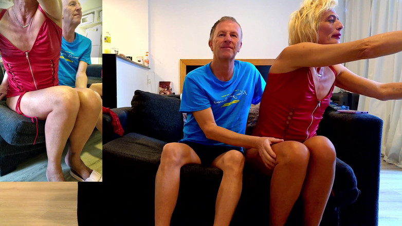Gigi and David: Latest Live Sex Show, Gigi and Dave, Shemale and Man...