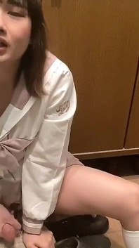 Masturbate outside