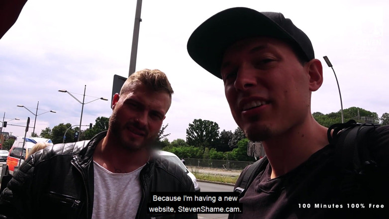 Steven Shame: Harleen van Hynten: blowjob &amp; dick ride with a shady model...