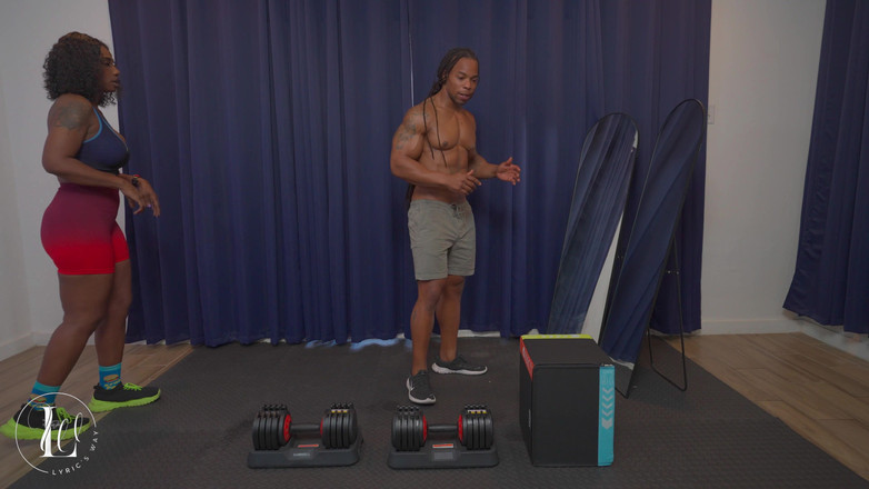 LyricsWay: BBC Fitness Trainer Gets Seduced by Horny Ebony Client at...