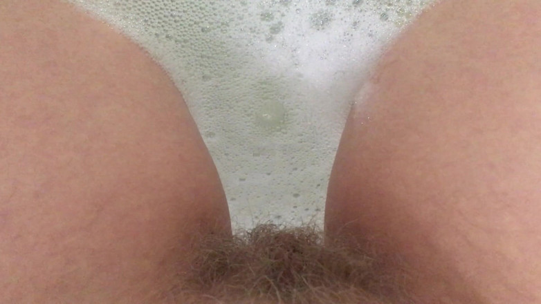 Risky Hairy Couple: Hamile göbek ve banyoda hairypussypov