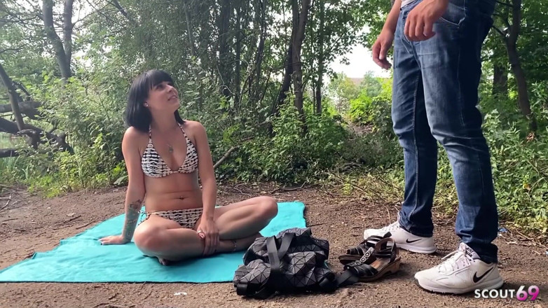 Scout69: Crazy German Nymphomaniac Girl Marie Saint Talk to Risky Creampie...