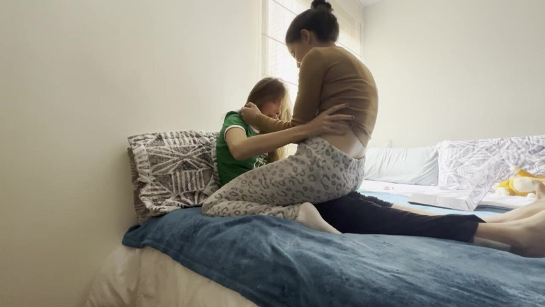 scarlettandc: Two College Women Fuck Hard in the Room