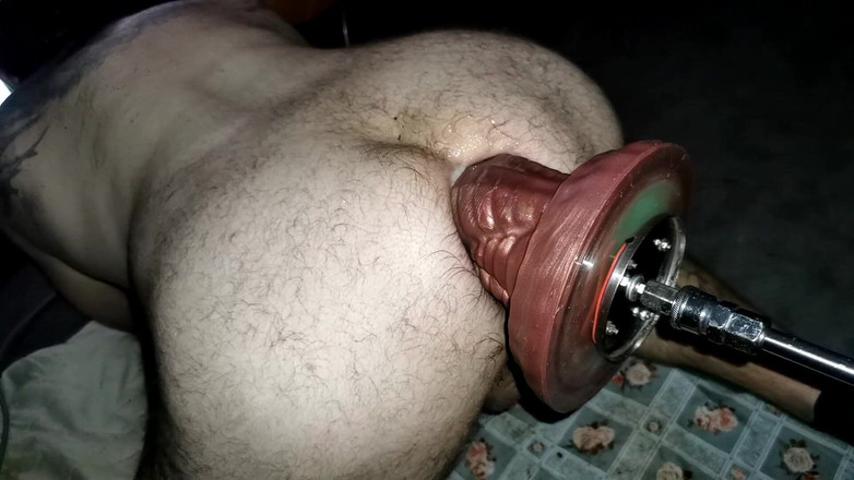 Fuck machine massaker: Yeni dildo mandrake xl anal sikiş makinesi