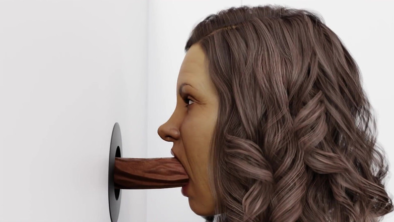 Wraith ward: Mature Milf bathroom gloryhole blowjob