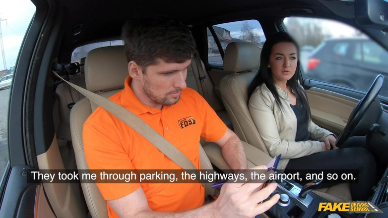 Fake Driving School: Learner Bent Over and Fucked