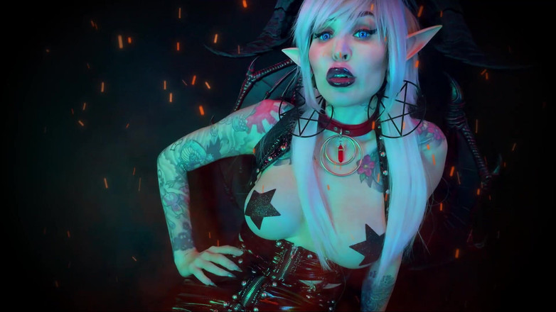 Baal Eldritch: Hell's Toilet Training with Demoness Baal - Chastity, Pee, Caviar, Original...