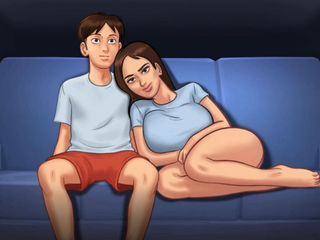 X_gamer: Sora vitregă vrea experiența iubitei în seara asta. Scene de sex...