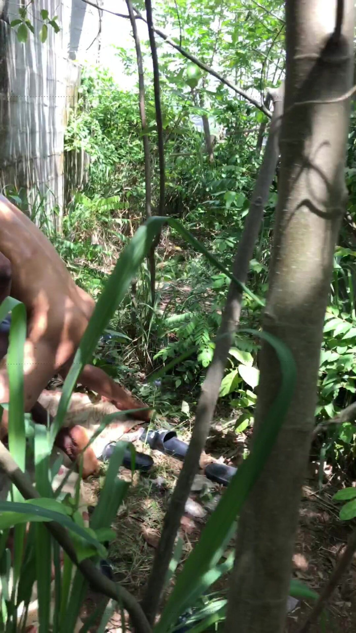 Sexylary: Trio En Plein Air, Baise Dans La Brousse
