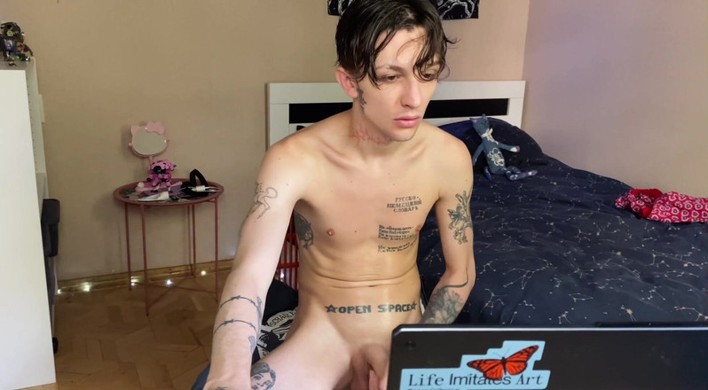 Tima Lexikov: Gay muda selepas mandi menonton lucah dan melancap batang besar -...