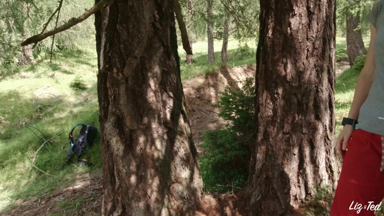 Lizandted: Sexo anal durante um passeio de mountain bike