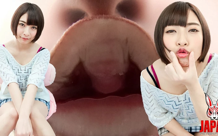 Japan Fetish Fusion: La sérénade chérie de Miku Abeno : fantasme de baiser virtuel