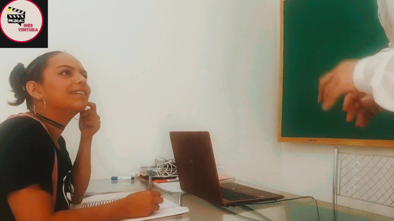 Raquel Cardoso Da Rosa: Gringa datang untuk mengambil kelas bahasa Portugis