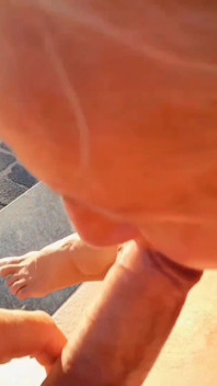 Selena's Sexy Outdoor Oral Games