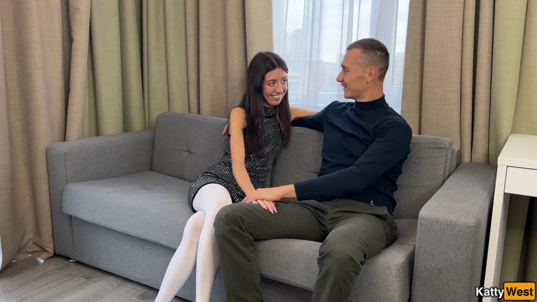 Katty West: Seks dubur pada Pertemuan Pertama Dengan Awek Cantik Dalam Pantyhose...