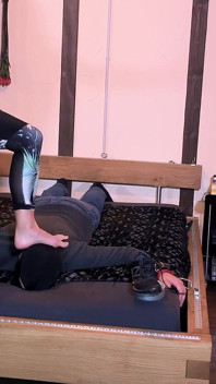 Sweaty Sneaker Domination: Obedient Sock Slave Gags on My Stinking Socks & Filthy Fitness Feet