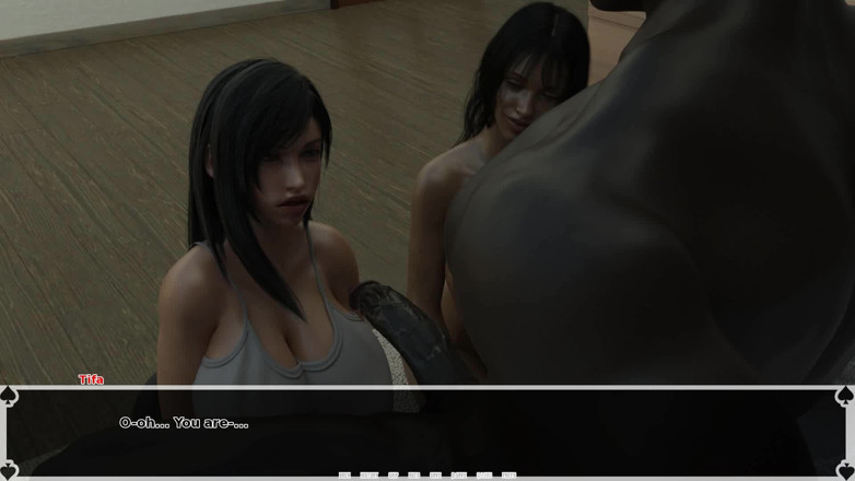 Dirty GamesXxX: Tifa's donkere hemel: ontrouwe vrouwen en grote zwarte lul trio-seks -...