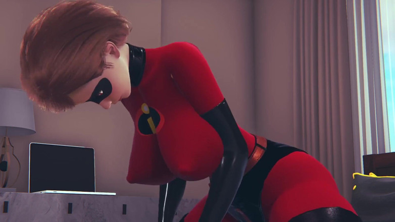 Wraith ward: Helen Parr chevauche Zel the Elf : incroyables &amp;inter espèces, critique parodie