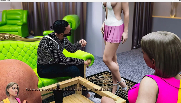 XXX Games Bunk: Särskild förfrågan - spel - rollspel - fru knullar med kontorsklienten och går...