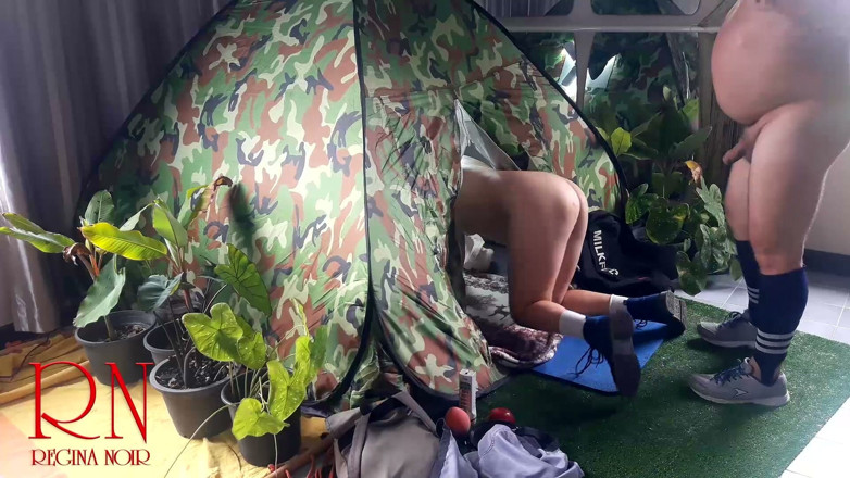 Regina Noir: Sex in Camp. a Stranger Fucks a Nudist Lady in...
