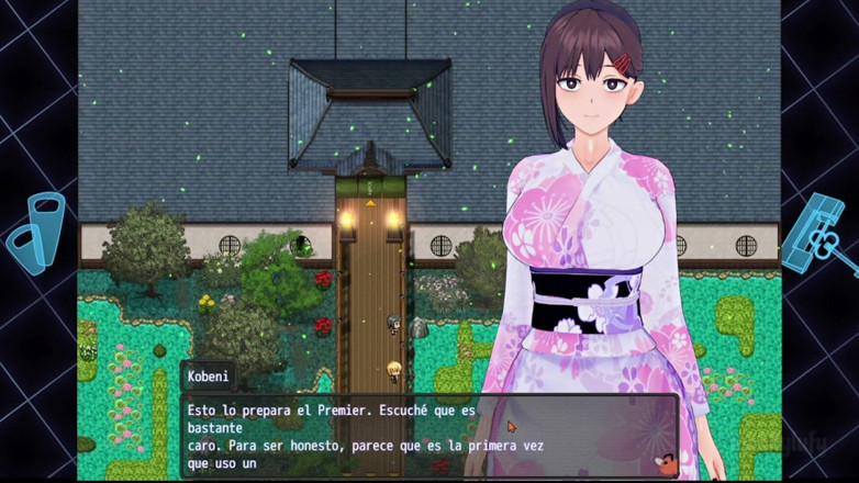 Monkylufy: Permainan dewasa - Chainsaw Man - perjalanan mata air panas - permainan 3