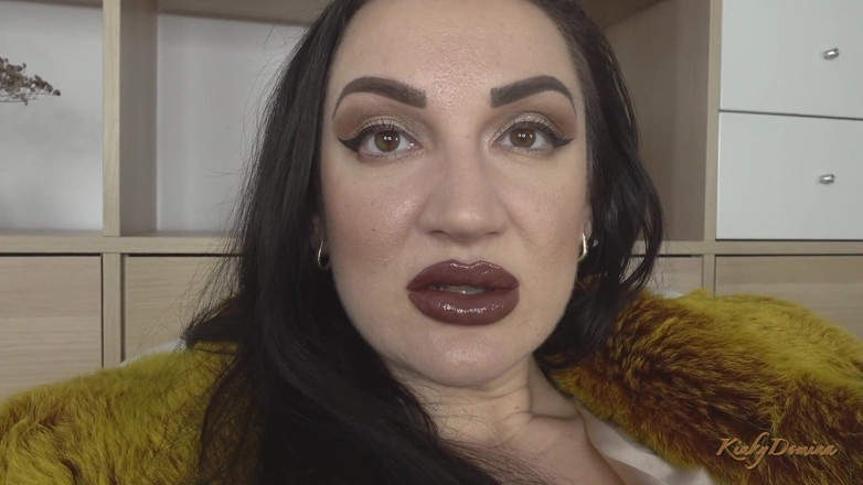 KinkyDomina: Kom bara när gudinna i päls säger det