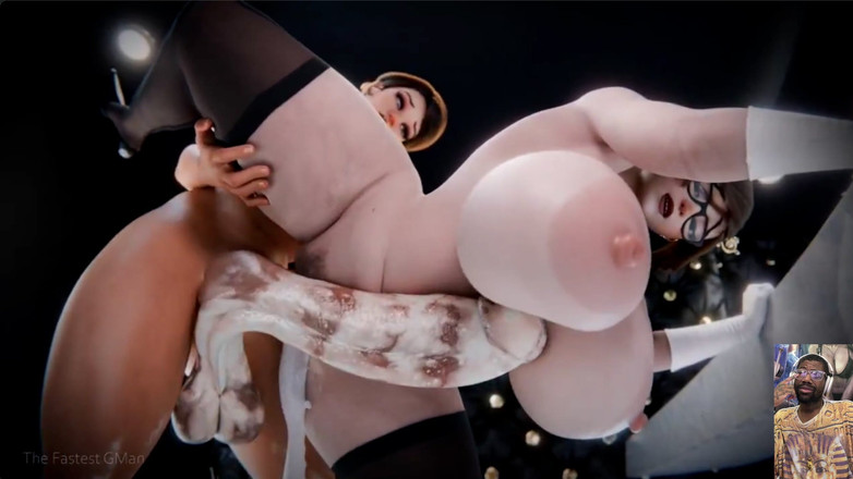 L6RD7BLU3 FUTA: Android 21 masturba-se e goza em todos os lugares, pau duro...