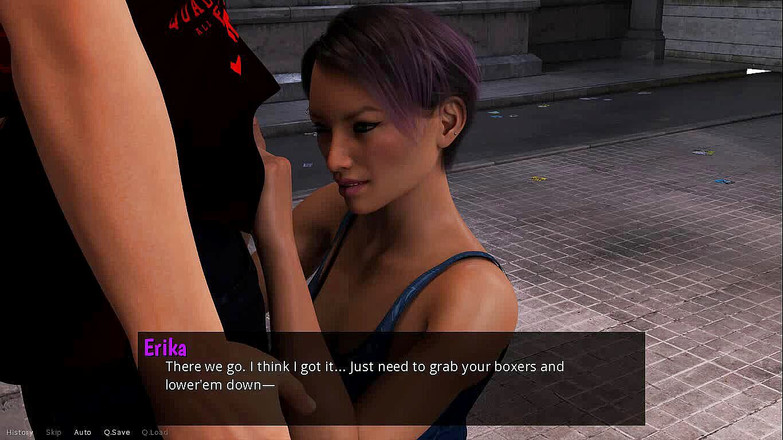 Dirty GamesXxX: Mężczyzna dla wszystkich: dzika dziewczyna w ciemnej zaułku - ep. 10