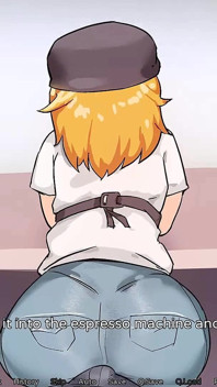 Hazelnut Latte: Blonde Trans Got Caught Doing Inappropriate Things at Work by Her Boss Ep 9