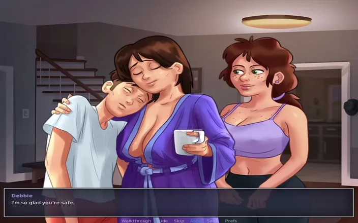 Joystick Cinema: Summertime Saga (pt 54) - Neighbor Is a Yoga Instructor -ms Johnson Route