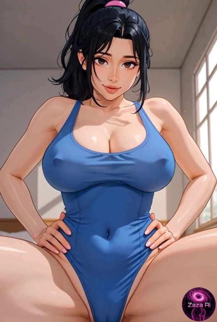 ZaZa Ai: Gagici yoga în studio (Ai Generated)