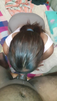 Hairpulling Deep Gagging Slut Wife on Knees
