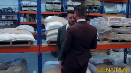 Menat Play: Menatplay suited Dani Robles and Hugo Castellano anal fuck