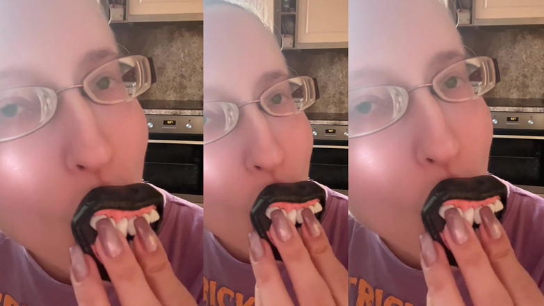 FinDom Goaldigger: Asmr dentes de vampiro