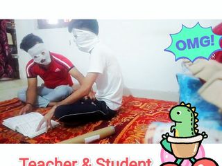 Desi Panda: Tution Teacher & Cute Student - Hardcore Sex