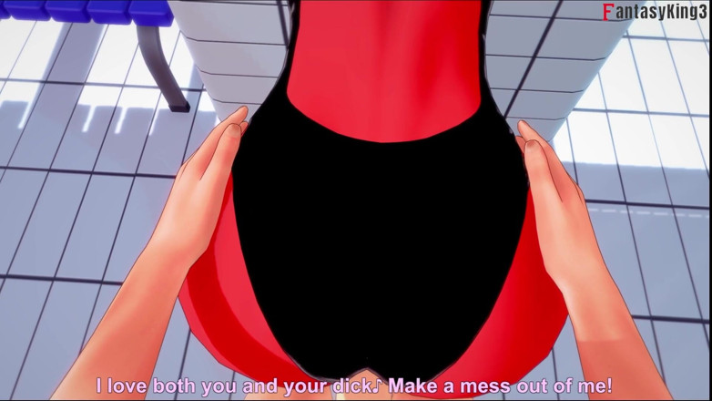 Fantasy king: Meru the succubus bikini làm tình kiểu chó