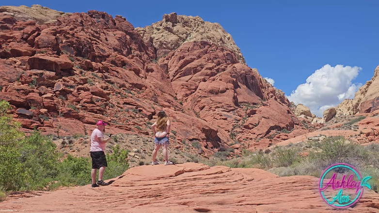 AshleyAce69: Hinter Den Kulissen Fotoshooting - Ashley Im Red Rock Canyon