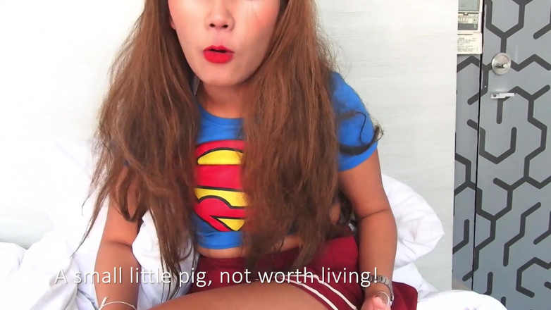Asian Pussy Vision: Superwoman against you and the world - custom clip part 5