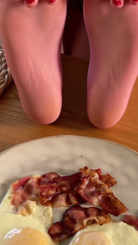 Bon Appetit with My Delicious-smelling Nylon Soles