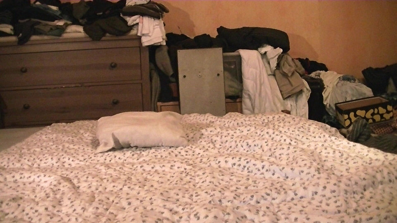 Mark Hannes: Cama nua, masturbação transando