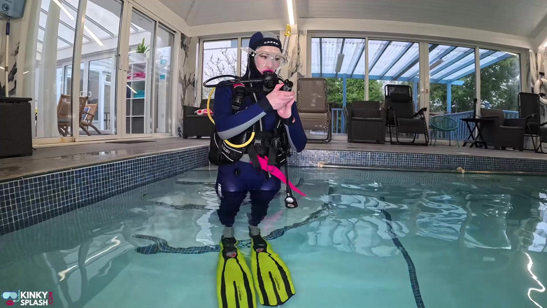 UKCuteGirl Lucy Lauren: 스쿠버 모음집 수중 - 1hour 이상!