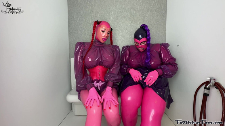 Miss_Fetilicious: Pink and Purple Latex Layers
