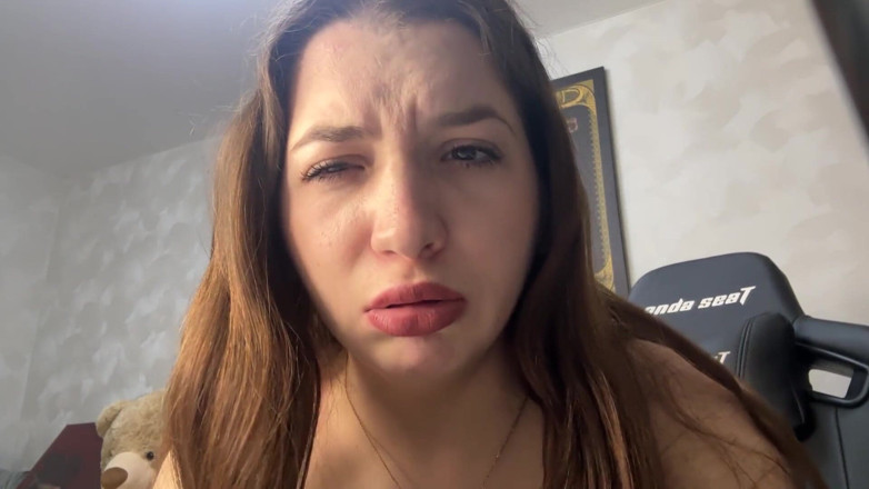 Hottie goddess: Hustender Phlegm-Fluss: spaß mit der zunge