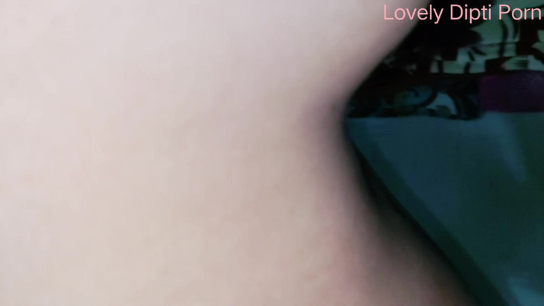 Lovely Dipti: 18+ Desi Teenage Girl Fucked Doggy Style Creampied on Boobs (hindi...