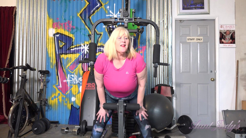 Aunt Judy's: Auntjudys - la pelosa matura bbw catherine Can si masturba in...