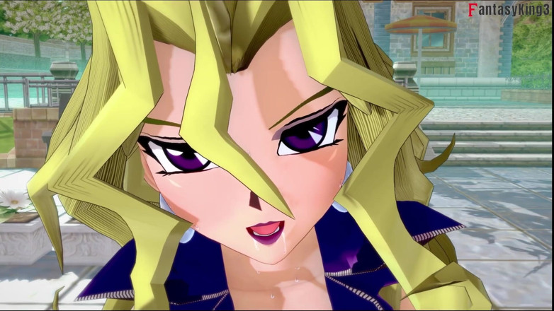 Fantasy king: Mai valentine lagi asik nyepong kontol - yu gi oh