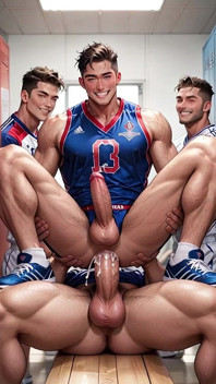Zakar besar di luar kongkek pantat gay